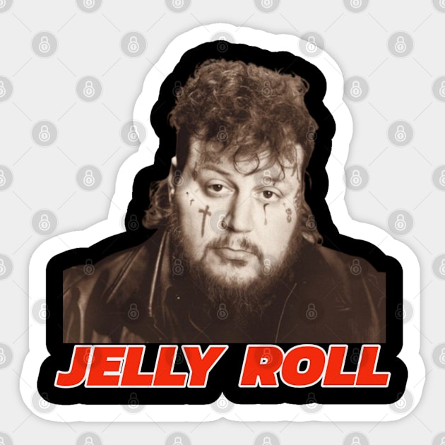 Jelly Roll | 1984 Sticker by Nakscil